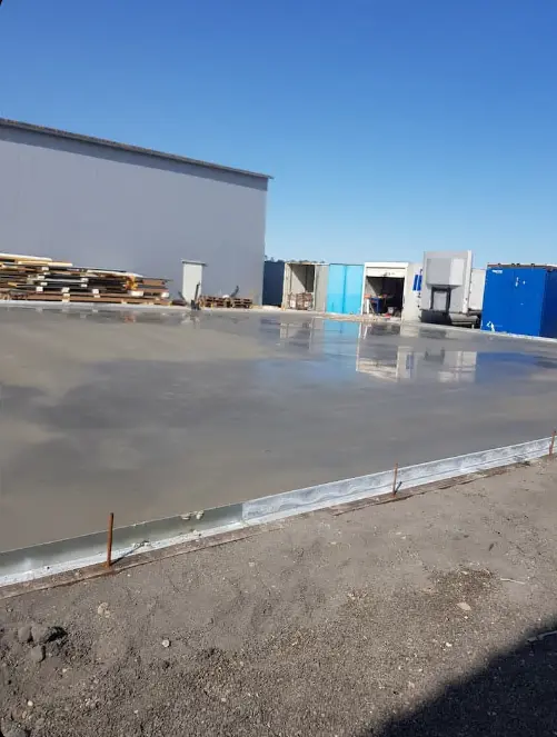 Průmyslová podlaha logistické centrum Prostějov, pancéřová podlaha Panbex