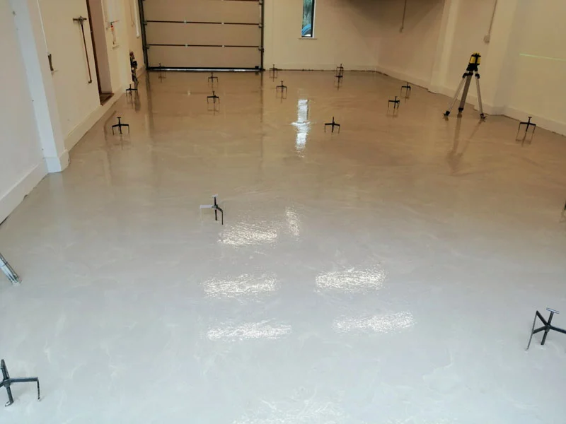 Anhydritová litá podlaha