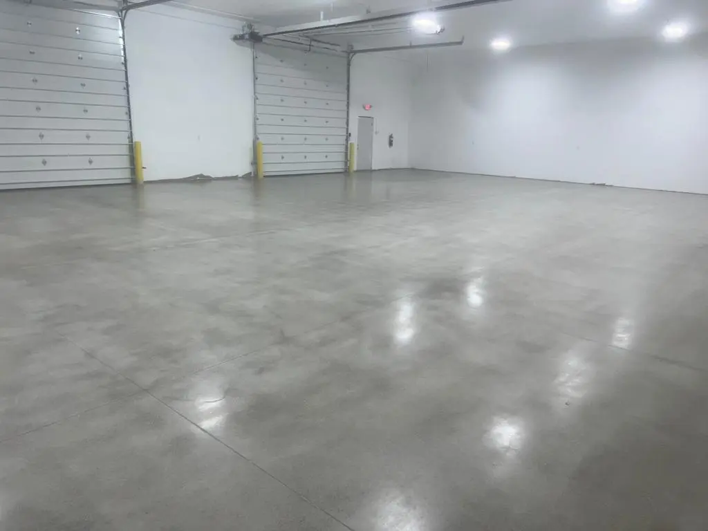 Leštěná betonová podlaha